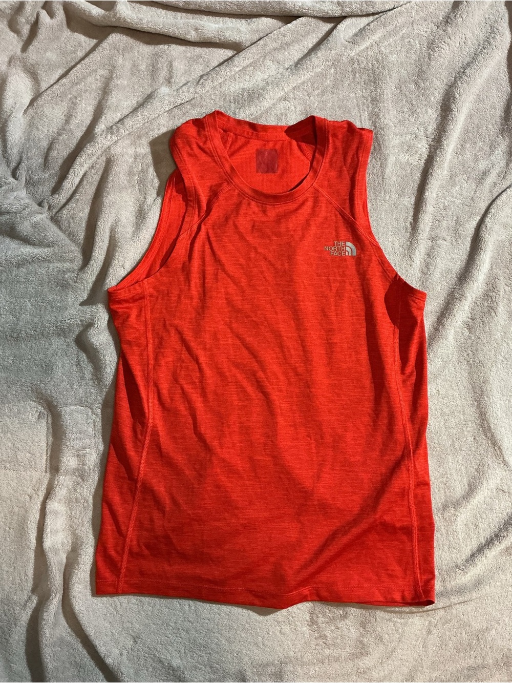The North Face Men's Bright Red Athletic Tank Top